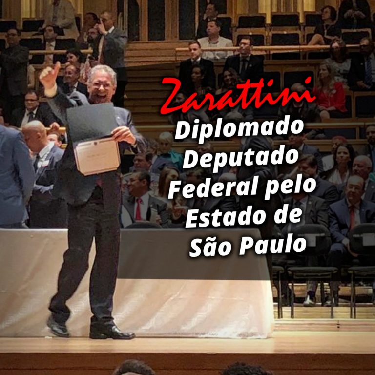 Zarattini é diplomado deputado federal pelo PT de São Paulo