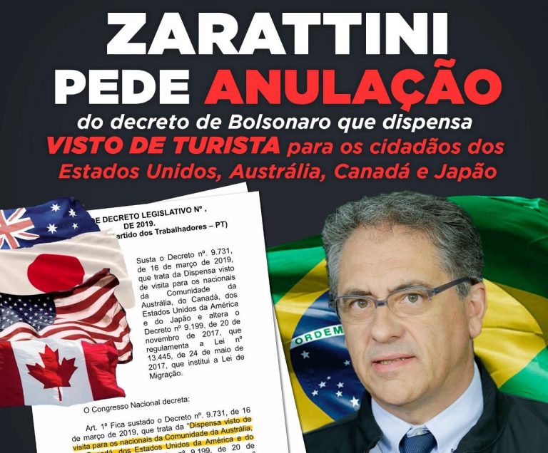 Sem contrapartida: Governo Bolsonaro libera estrangeiros para entrar no Brasil sem visto