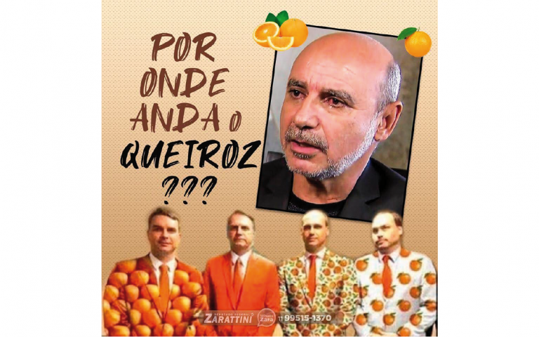 Cadê o Queiroz? Ninguém sabe, ninguém viu