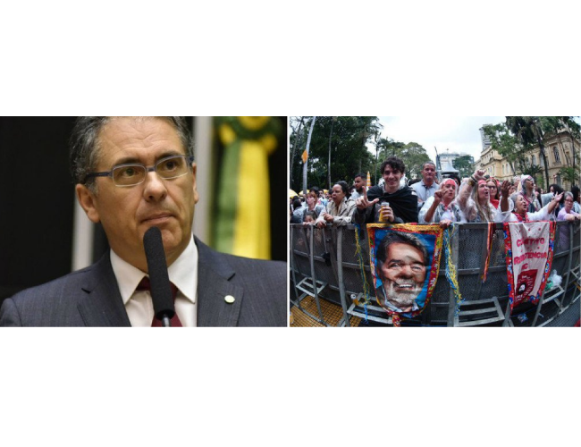 No dia do Lula Livre, Zarattini pede fim da perseguição política