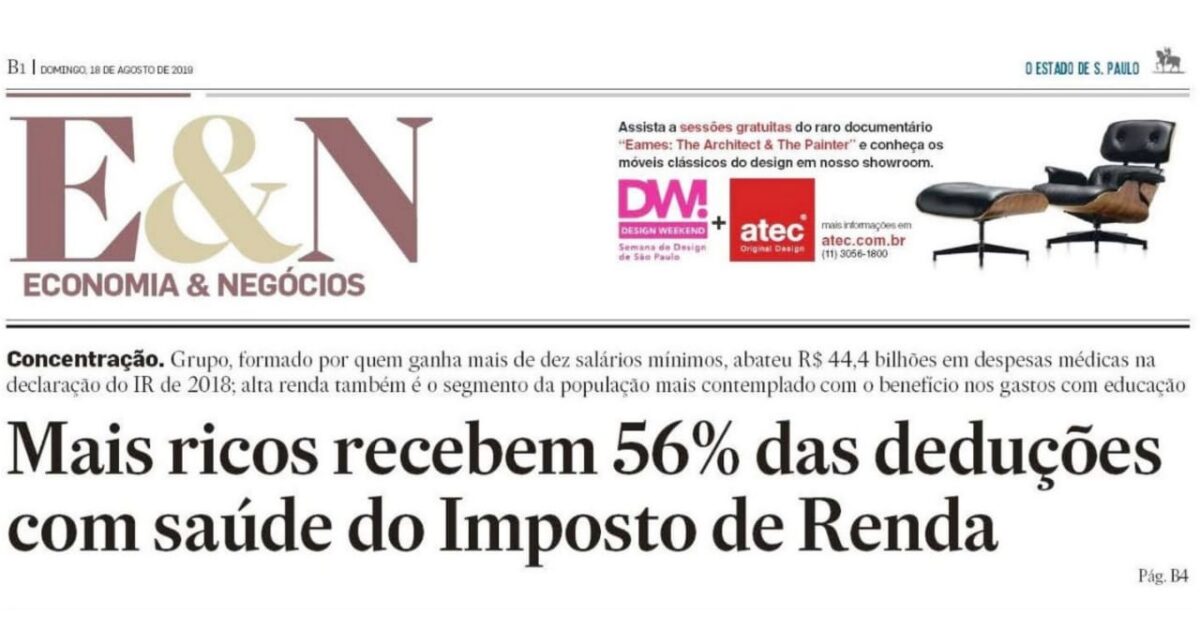 A verdadeira notícia sobre o imposto de renda