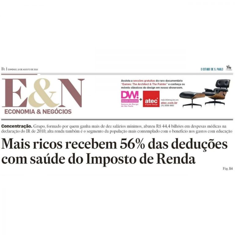 A verdadeira notícia sobre o imposto de renda