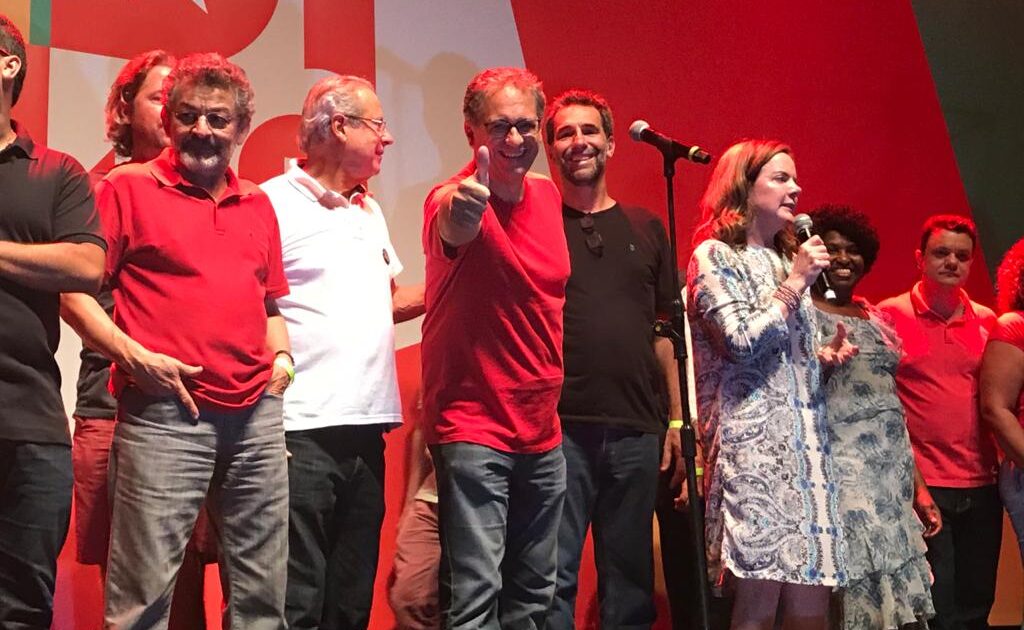 Festival PT 40 Anos: Gleisi e Haddad reacendem orgulho de ser petista