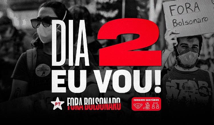 É amanhã: #ForaBolsonaro reúne 21 partidos e leva brasileiros às ruas