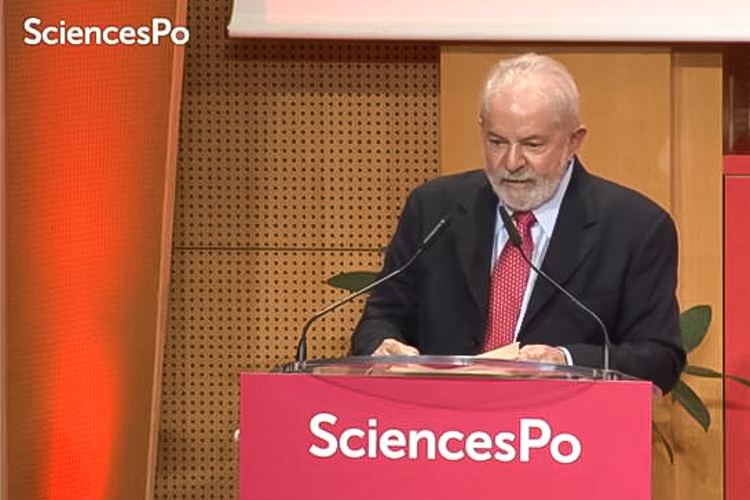 Leia o discurso de Lula no Instituto Sciences Po, em Paris