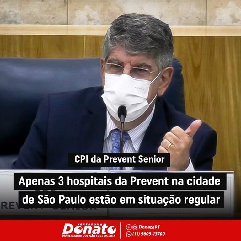 CPI da Prevent ouve diretora da ANS e Vigilância Sanitária de SP