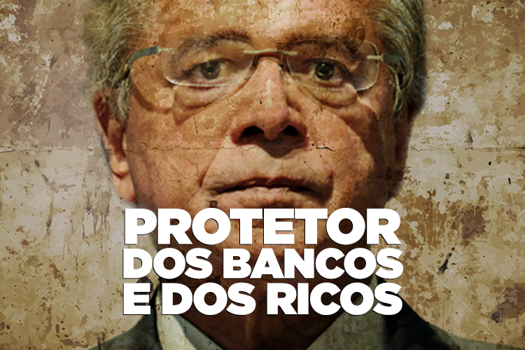 Bolsonaro e Guedes favorecem banqueiros e empresários, diz pesquisa