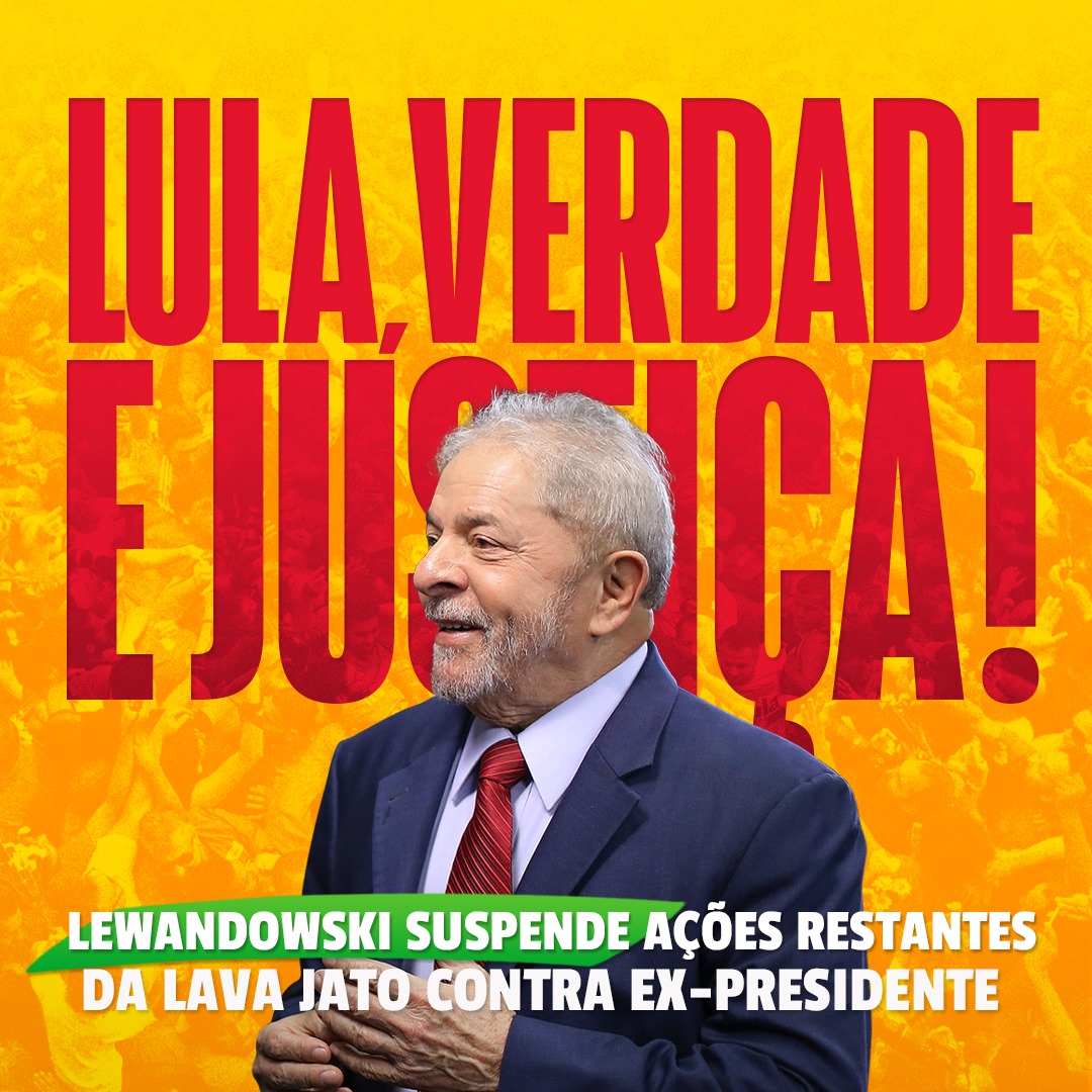 AP contra Lula sobre caças é cloaca do lavajatismo; Lewandowski resgata lei