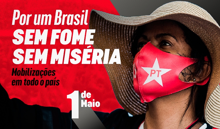 Com Lula, centrais sindicais promovem 1º de Maio histórico