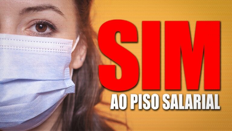 Profissionais de saúde convocam ato pela aprovação do piso da categoria