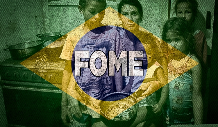 Sob Bolsonaro, fome bate recorde mundial e condena mulheres e crianças