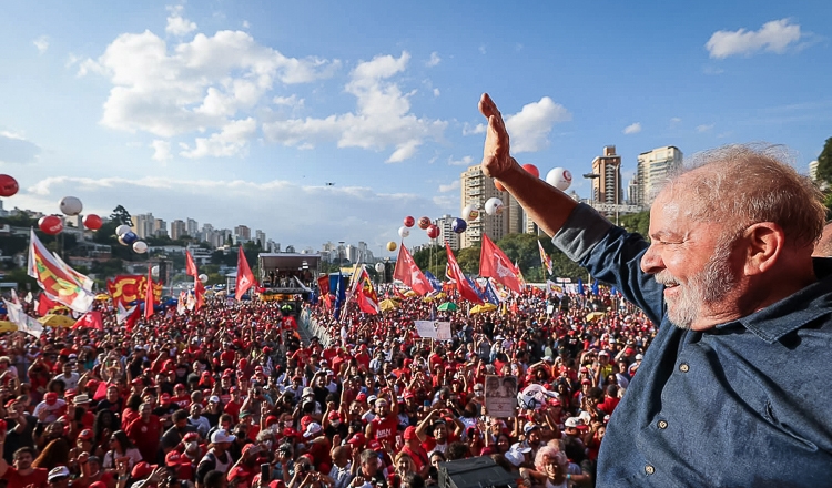 Lula, no 1º de maio: “O povo trabalhador sabe o que deve ser feito no país”