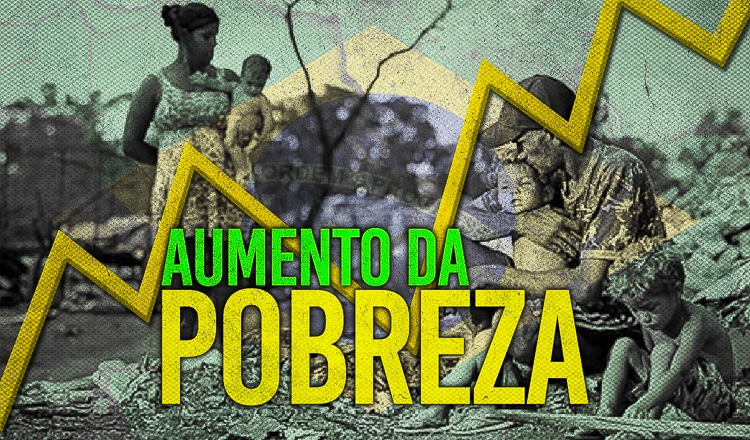 Brasil ganha 7,2 milhões de miseráveis em apenas um ano