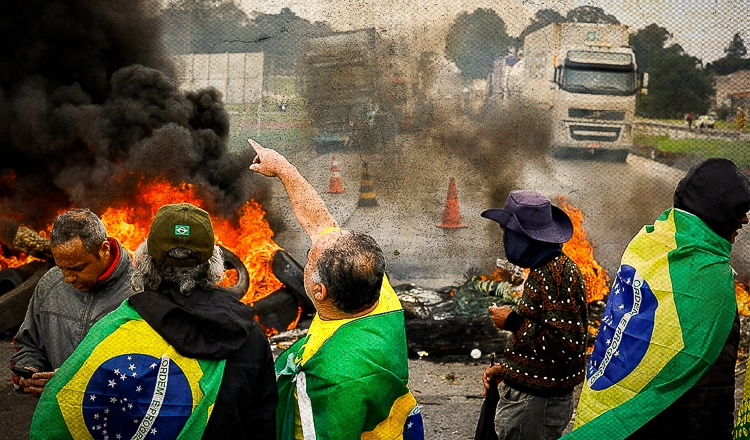 Bolsonaristas partem para vandalismo e ataques a tiros nas estradas