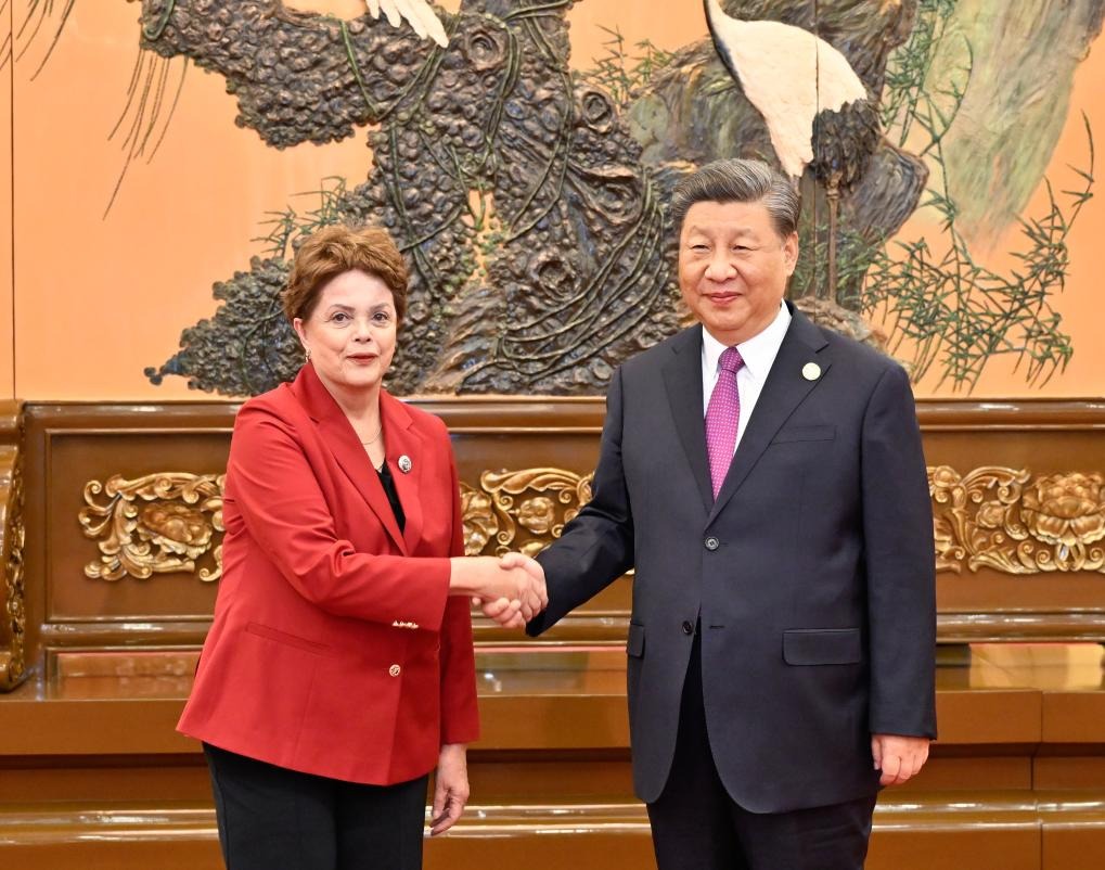 Dilma e Xi Jinping analisam necessidade de nova arquitetura do sistema financeiro mundial