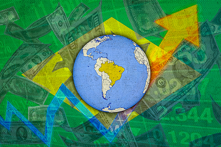 Brasil deve ser a 8ª maior economia mundial em 2024, diz o FMI