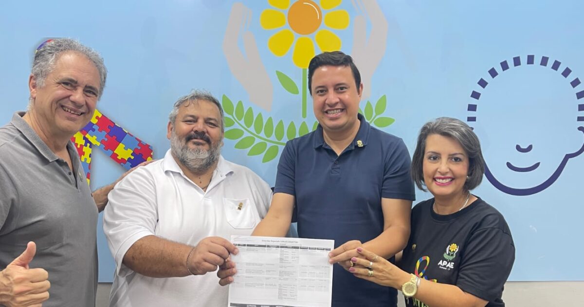 Deputado Zarattini garante R$ 400 mil à Apae Sumaré