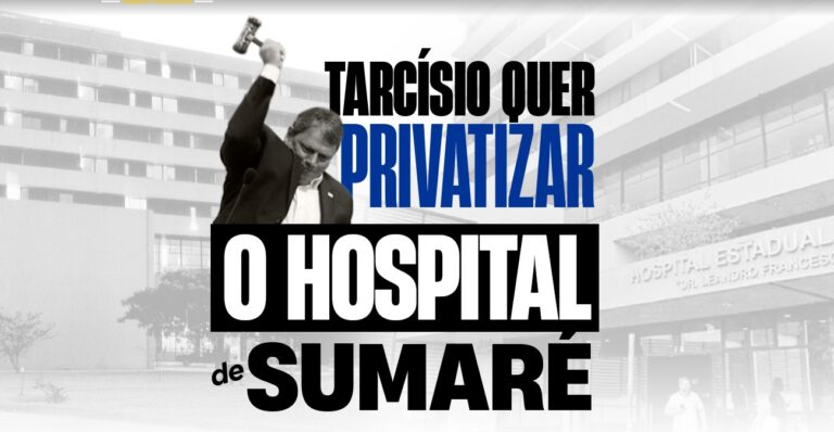 Zarattini se une à população de Sumaré contra privatização do Hospital Estadual