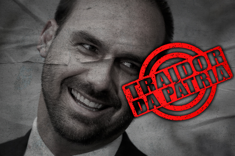 Folha cai na real: “Eduardo Bolsonaro é inimigo do Brasil”