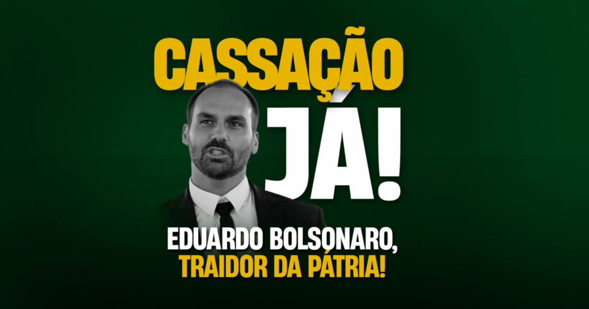 Zarattini lança campanha online pela cassação de Eduardo Bolsonaro