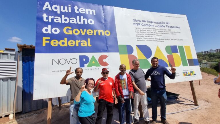 Zarattini visita obras do novo campus do Instituto Federal em Cidade Tiradentes