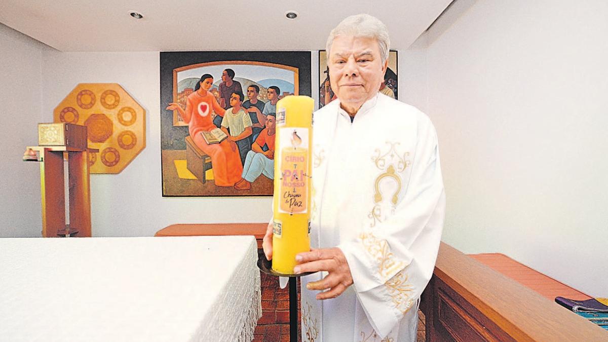 Padre Di Lascio promove campanha de oração pela paz mundial