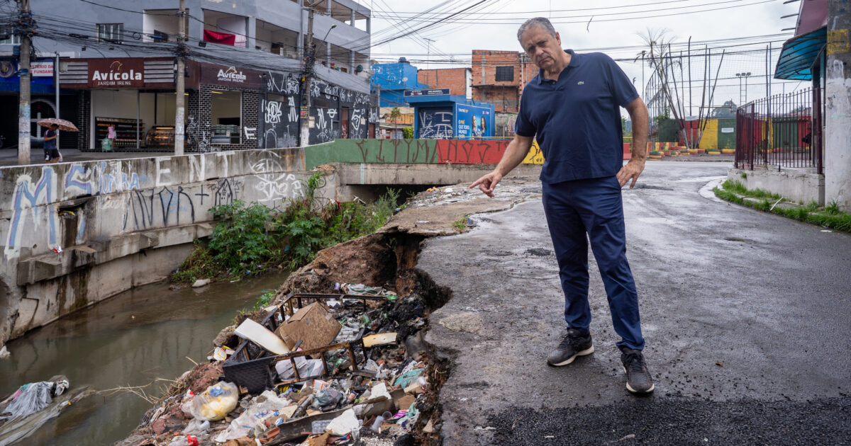 Zarattini e Donato atuam em parceria para resolver problema de enchentes na divisa entre São Paulo e Embu das Artes