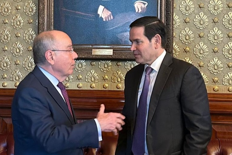 Mauro Vieira diz que teve “conversa muito produtiva” com Marco Rubio na Casa Branca
