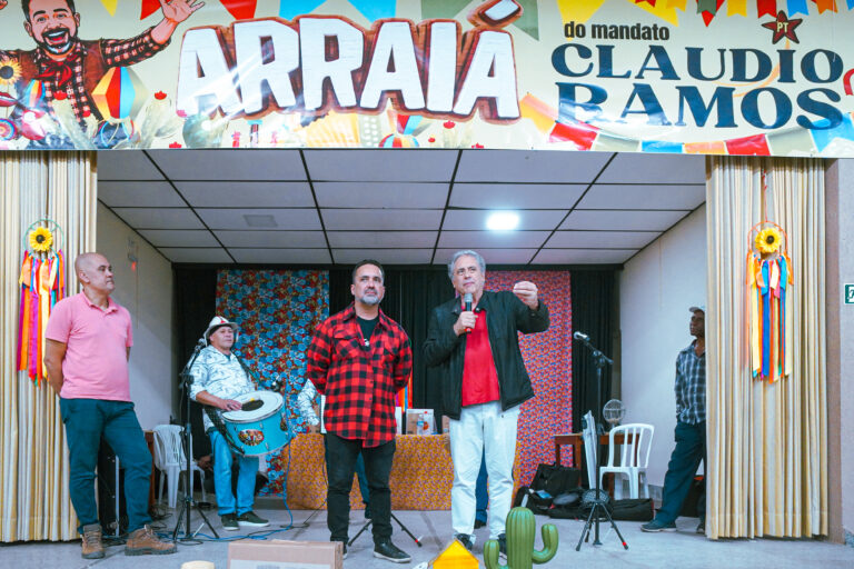 Zarattini participa de arraiá e destaca investimentos destinados a Ferraz de Vasconcelos